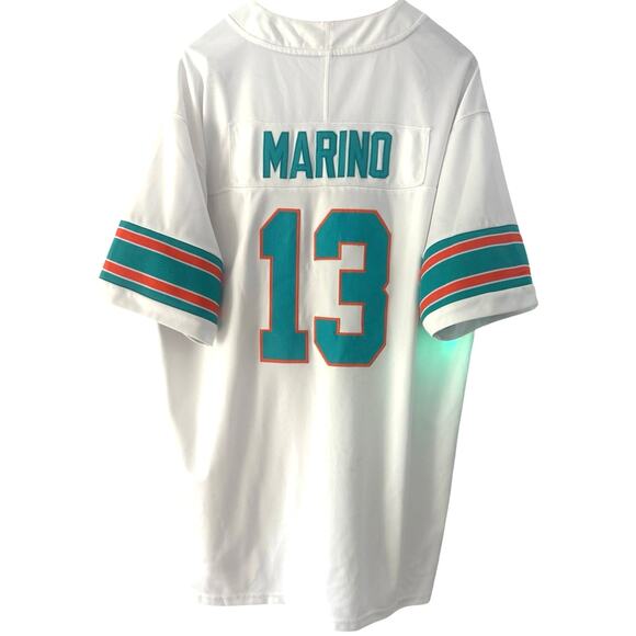 Miami Dolphins custom fresh clean look Dan Marino jersey XXL mint condition - Picture 2 of 9